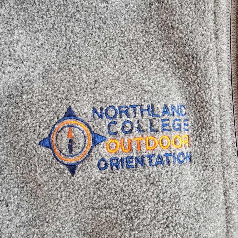 Patagonia Gray Fleece Vest Personalized Small - Picture 2 of 5